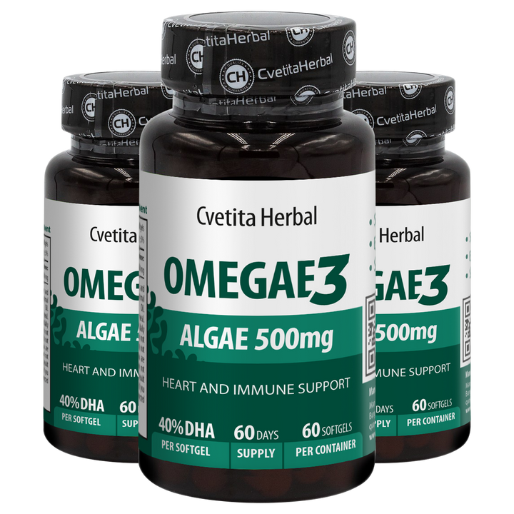 Omega 3 Algae Softgel - Omegae3 (60 / 40 capsules)