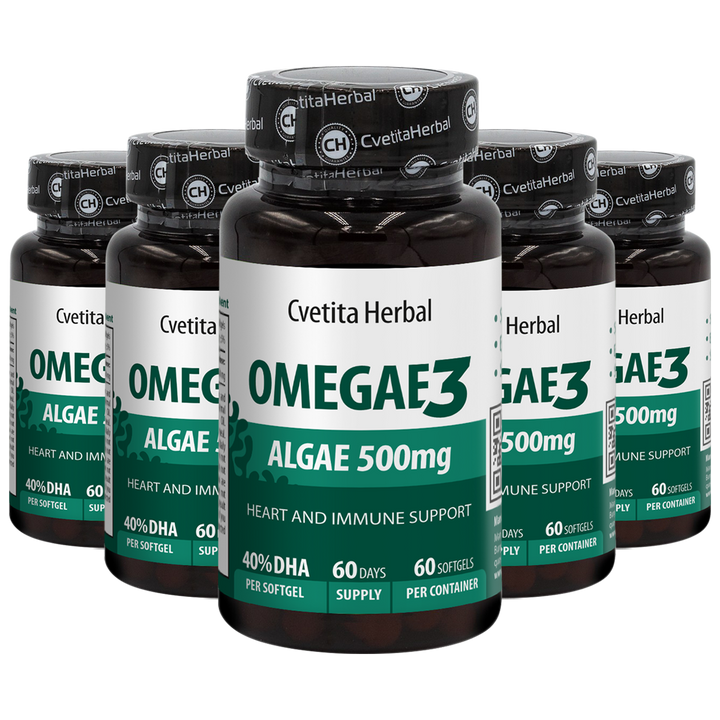 Omega 3 Algae Softgel - Omegae3 (60 / 40 capsules)