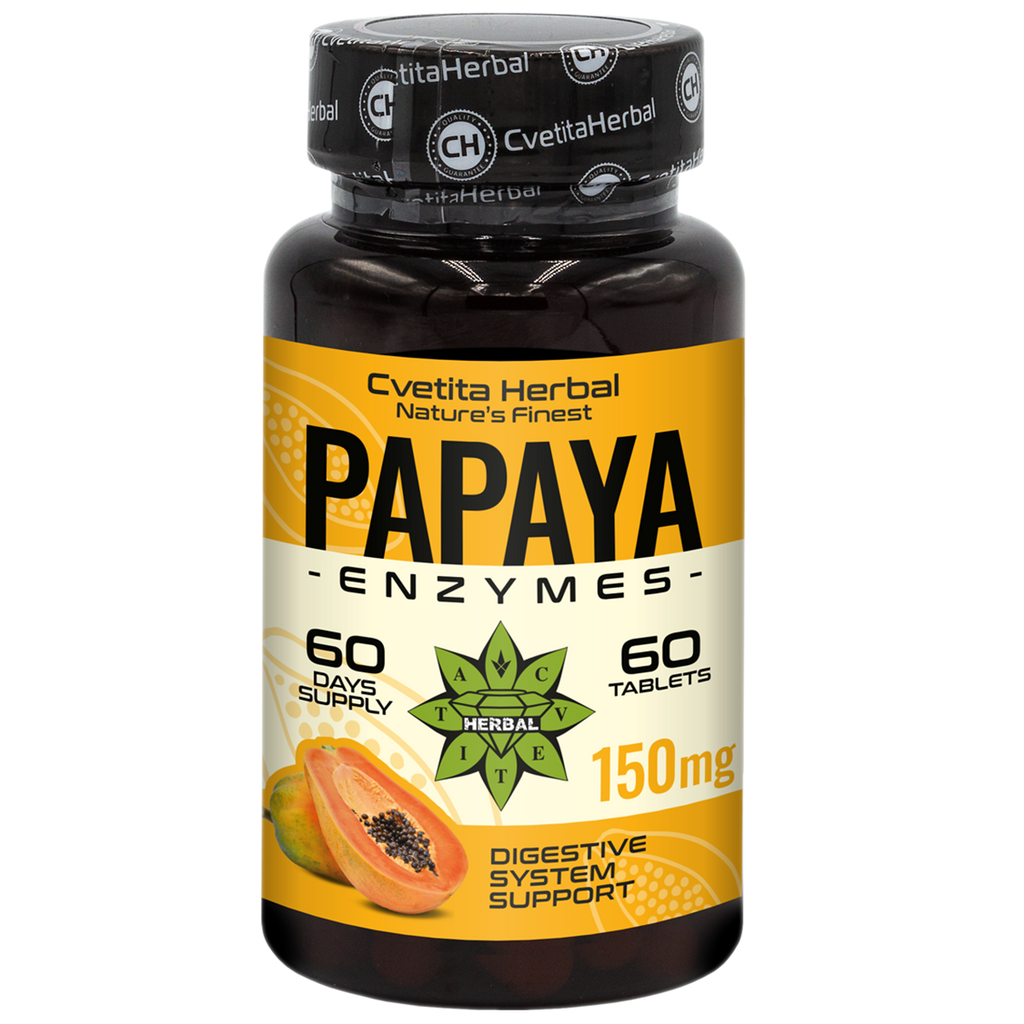Papaya Enzymes (60 tablets x 150 mg)