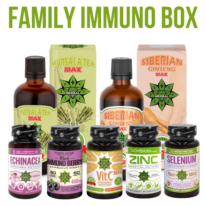 FAMILY IMMUNO BOX - Health box for the whole family