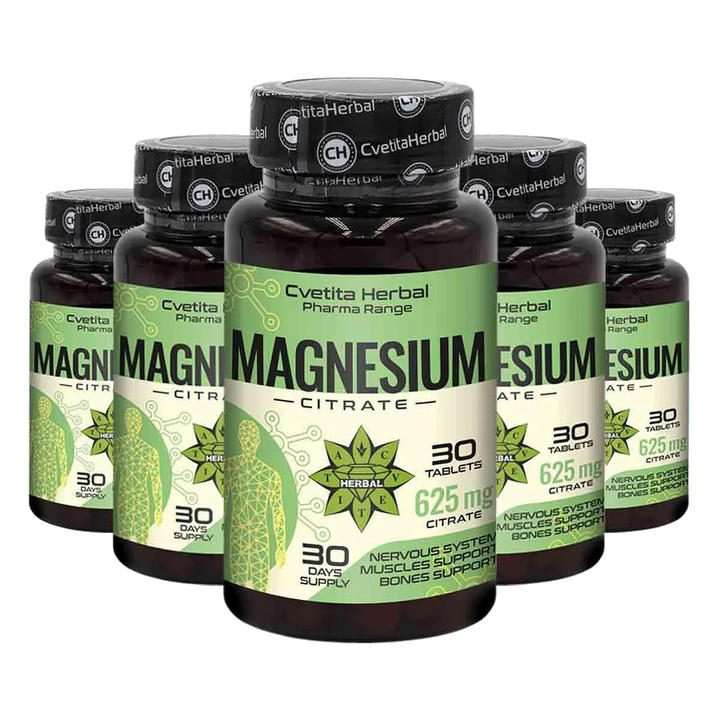 Magnesium Citrate 625mg - Magnesium Citrate - 30 tablets
