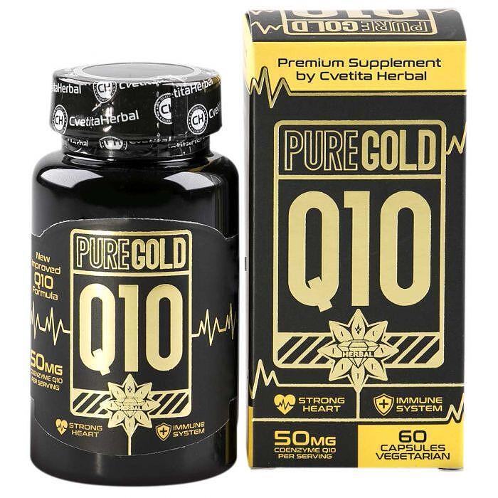 Coenzyme Q10 Vegetarian – Pure Gold Q10 (60 capsules)