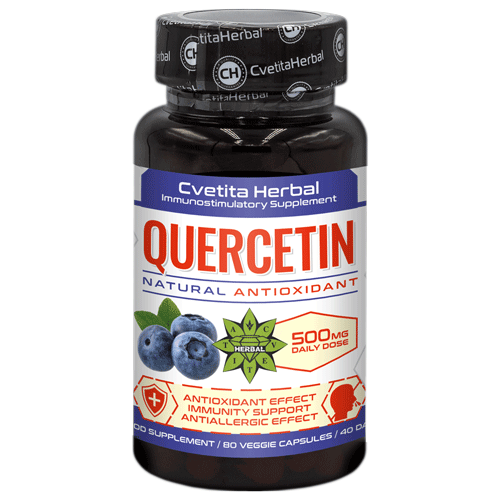Quercetin (80 capsules x 250 mg)