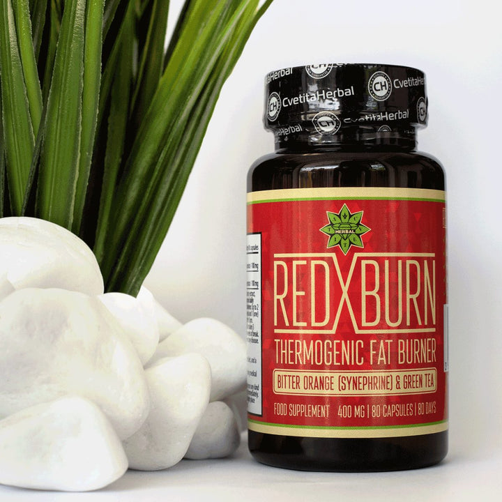 Bitter Orange and Green Tea Extract – Red X Burn (80 caps. x 400 mg)
