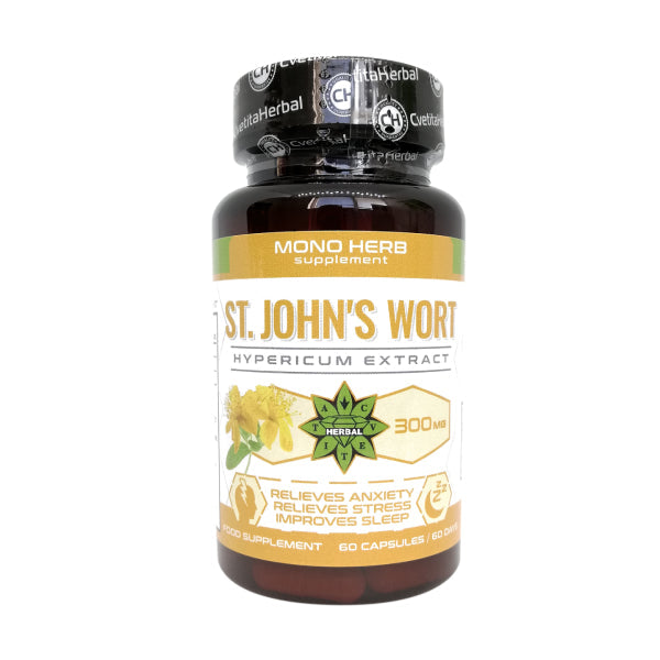 St. John's Wort Extract (60 capsules x 300 mg)