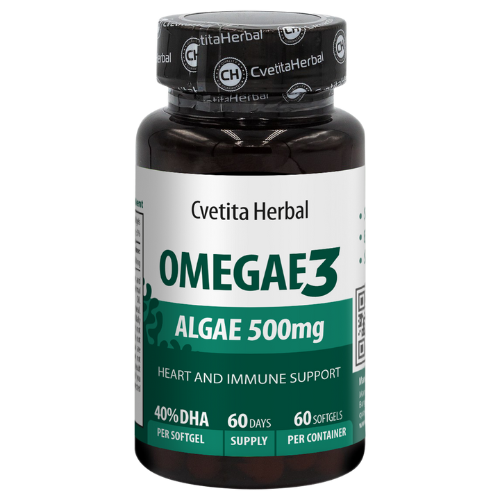 Omega 3 Algae Softgel - Omegae3 (60 / 40 capsules)