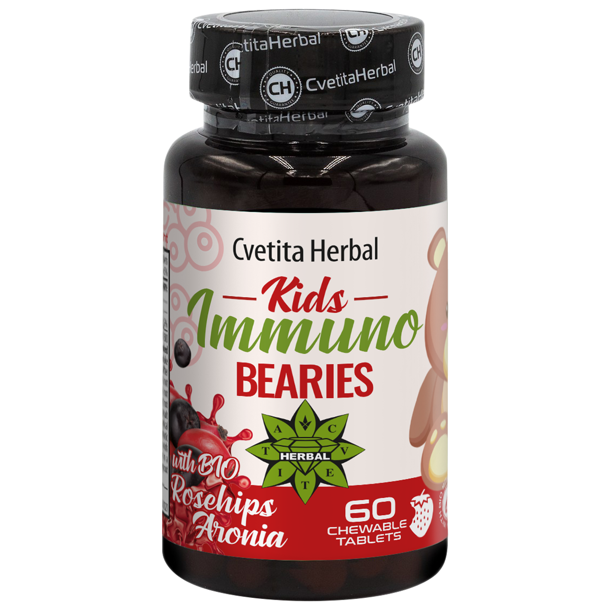 PROMO: Kids Immuno Berries 30 tablets. + Kids D3 Berries 30 tablets. + Gift Kids Pro Berries 30 tablets.