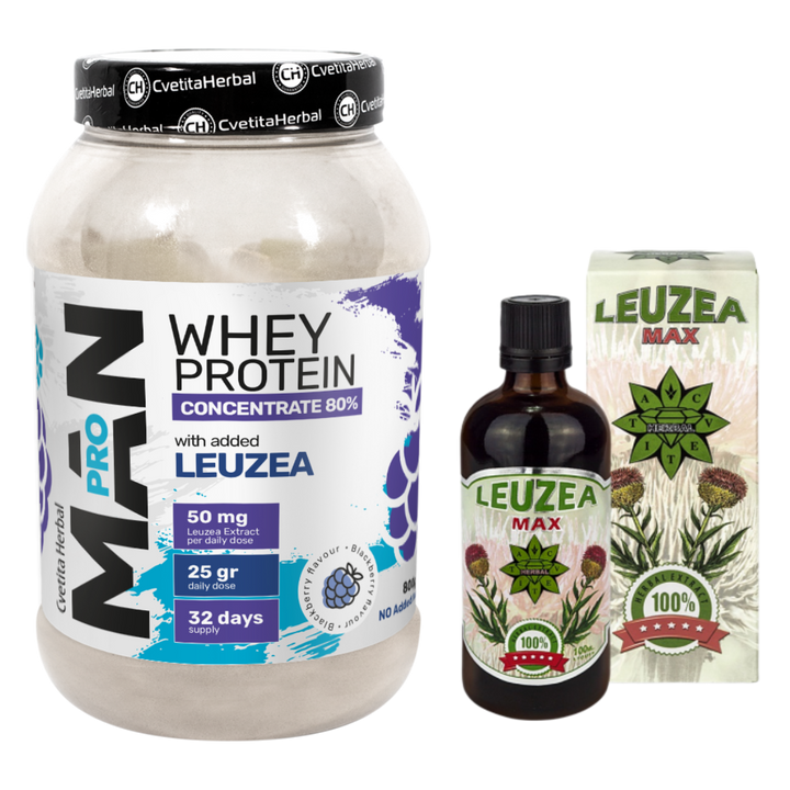 Whey protein MAN PRO + Leuzea Max 100 ml 