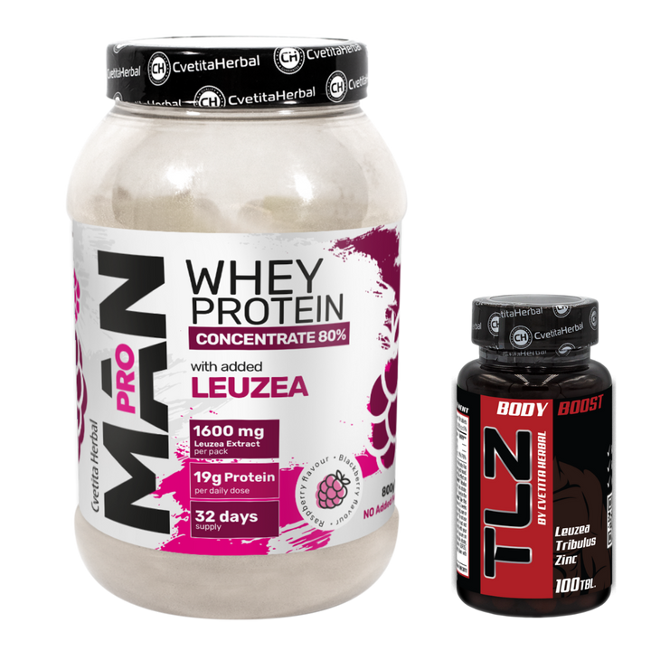 Whey protein MAN PRO + TLZ 100 tablets. 